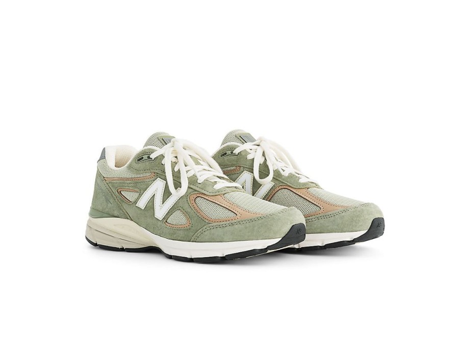 Men New Balance Lifestyle | Made In Usa 990V4 Olive With Incense