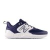 Men New Balance Baseball | Fresh Foam 3000 V6 Turf-Trainer Navy With White