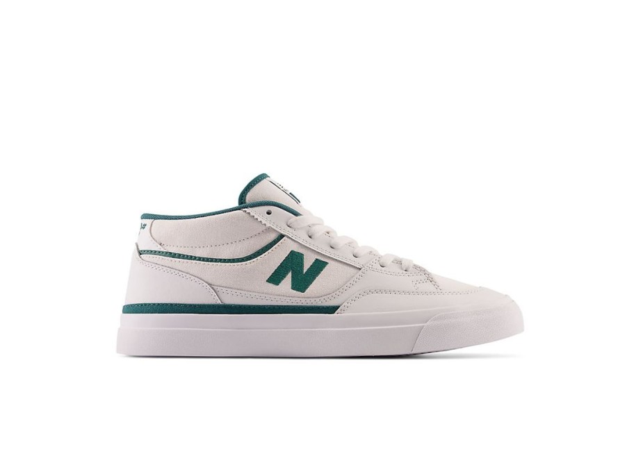 Men New Balance Lifestyle | Nb Numeric Franky Villani 417 White With Vintage Teal