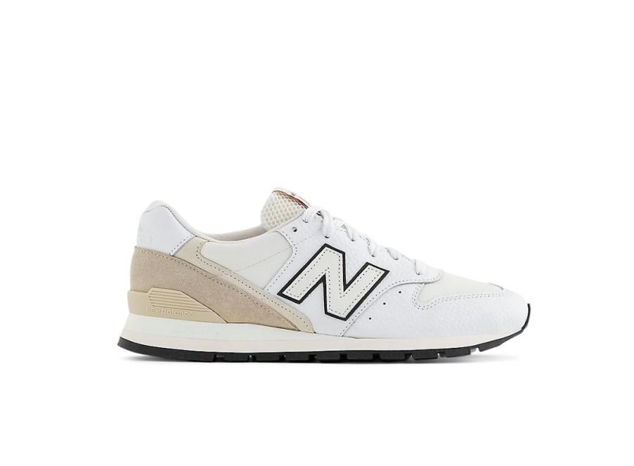 Men New Balance Lifestyle | Ald X New Balance Made In Usa 996 White With Sandstone