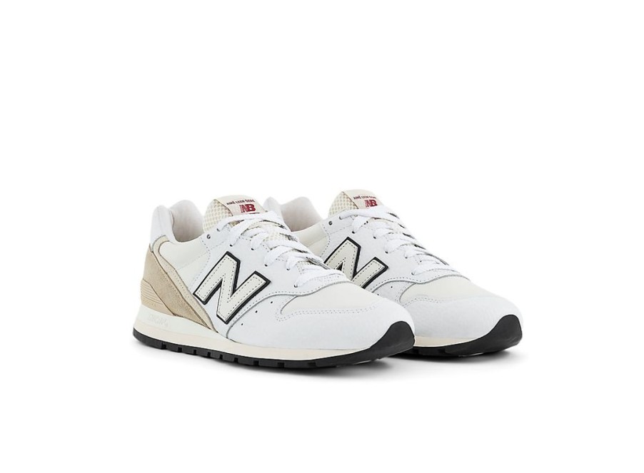 Men New Balance Lifestyle | Ald X New Balance Made In Usa 996 White With Sandstone