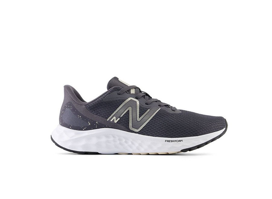 Women New Balance Running | Fresh Foam Arishi V4 Magnet With Team Cream And Light Gold Metallic