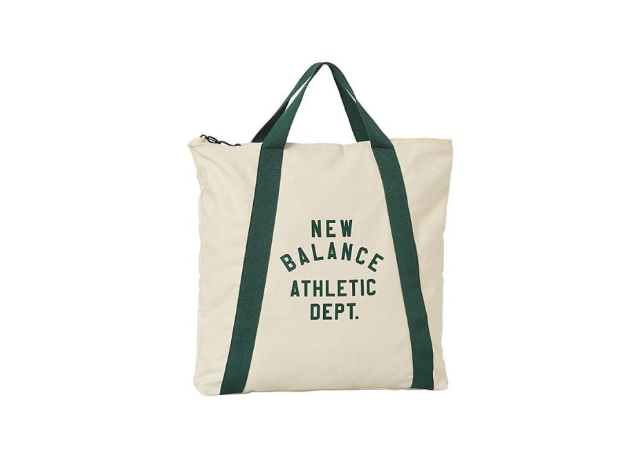 Men New Balance Bags | Canvas Tote Backpack Nightwatch Green