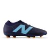 Men New Balance Soccer | Tekela Magique Fg V4+ Nb Navy With Team Sky Blue And Hot Mango