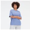 Women New Balance Shirts | Athletics Oversized T-Shirt Mercury Blue