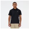 Men New Balance Shirts | New Balance Performance Polo Black