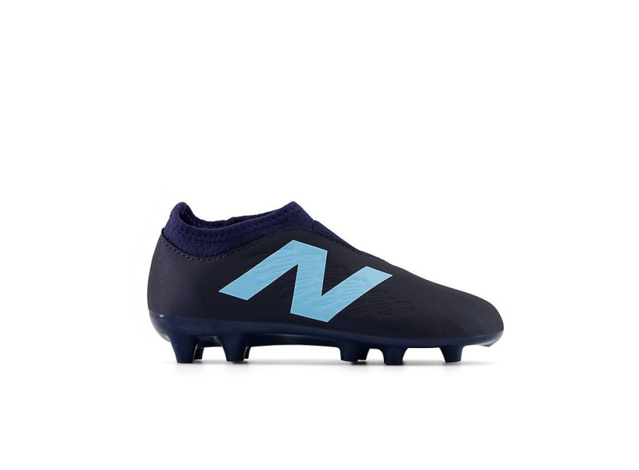 Kid New Balance Big Kids | Tekela Magique Jnr Fg V4+ Nb Navy With Team Sky Blue And Hot Mango