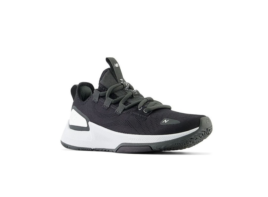 Women New Balance Training | Fuelcell Trainer V2 Black With Quartz Grey And Silver Metalic