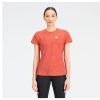 Women New Balance Shirts | Q Speed Jacquard Short Sleeve Astro Dust