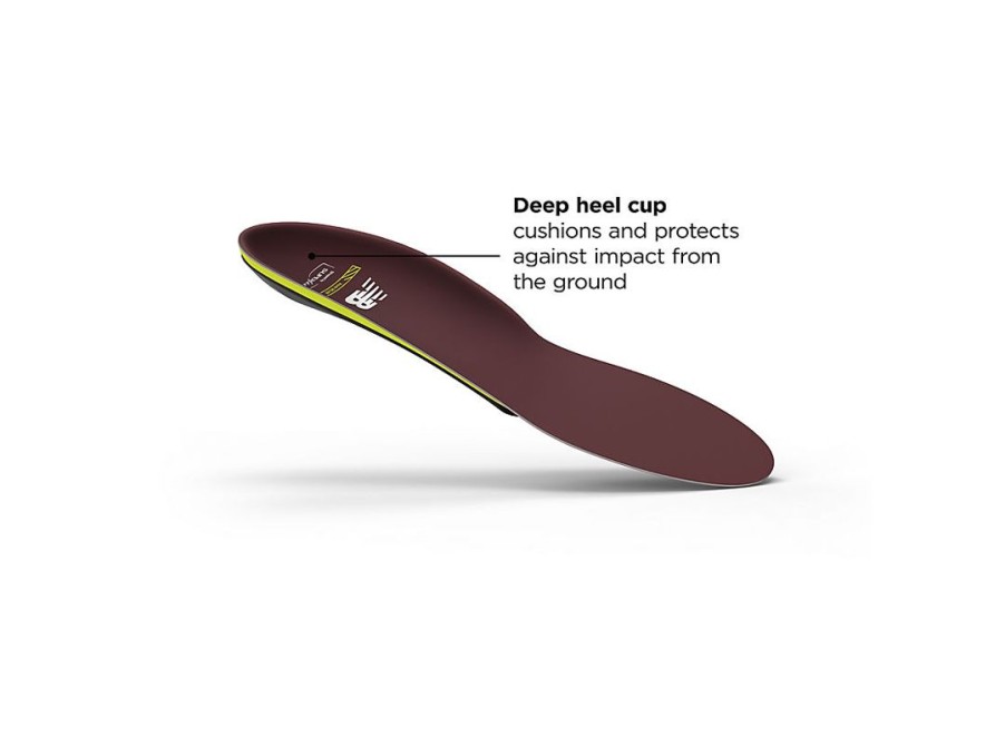 Men New Balance Insoles | Pain Relief Cfx Red With Black