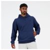 Men New Balance Hoodies & Sweatshirts | Athletics French Terry Hoodie Nb Navy