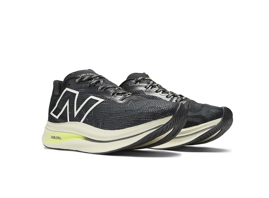 Women New Balance Running | Fuelcell Supercomp Trainer V2 Black With Thirty Watt