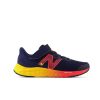 Kid New Balance Little Kids | Fresh Foam Arishi V4 Bungee Lace With Top Strap Team Navy With Electric Red And Egg Yolk