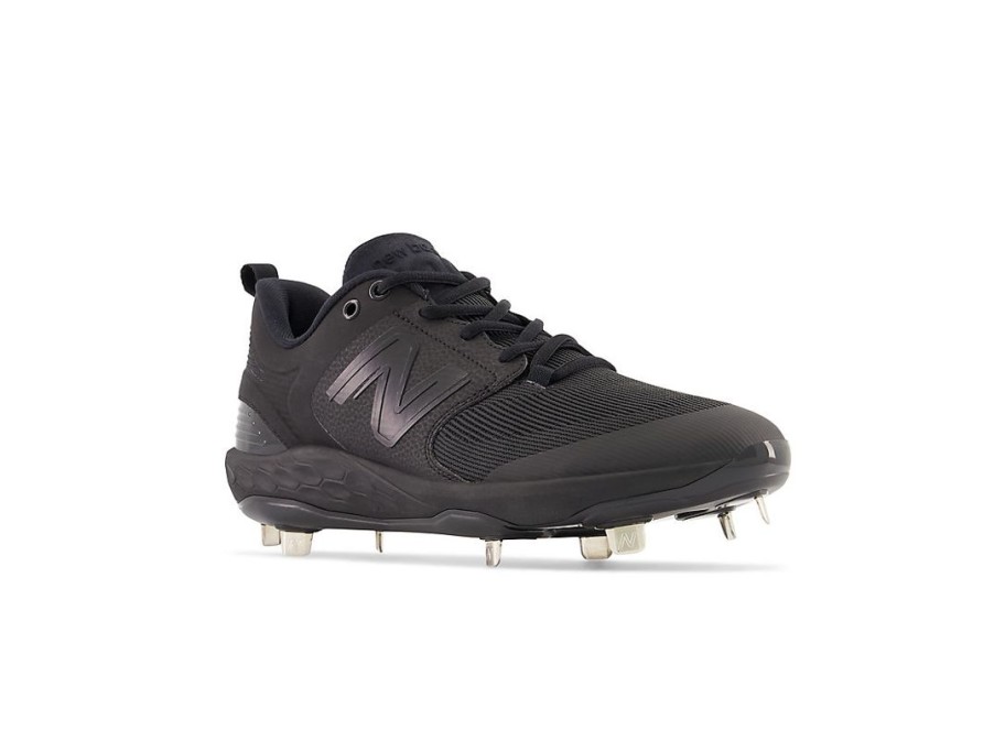 Men New Balance Baseball | Fresh Foam X 3000V6 Charred Black