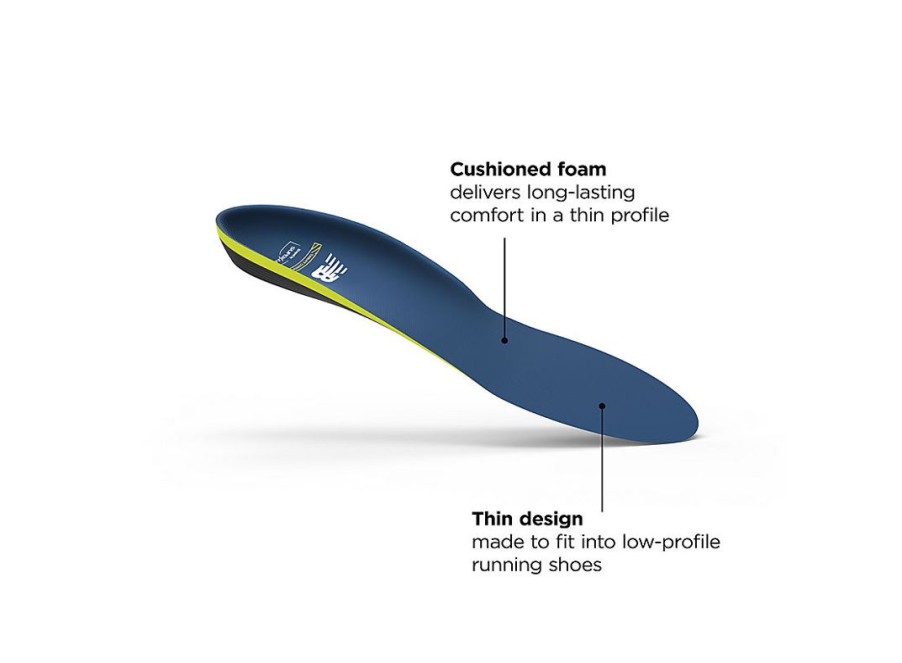 Men New Balance Insoles | Running Thin-Fit Cushion Cfx Insole Hi Lite