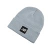 Men New Balance Hats & Gloves | Cuffed Beanie Flying Nb Logo Slate