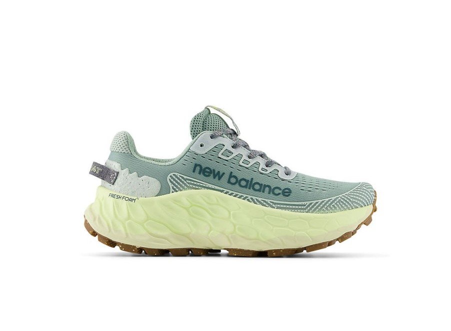 Women New Balance Running | Fresh Foam X More Trail V3 Salt Marsh With Clay Ash And Limelight