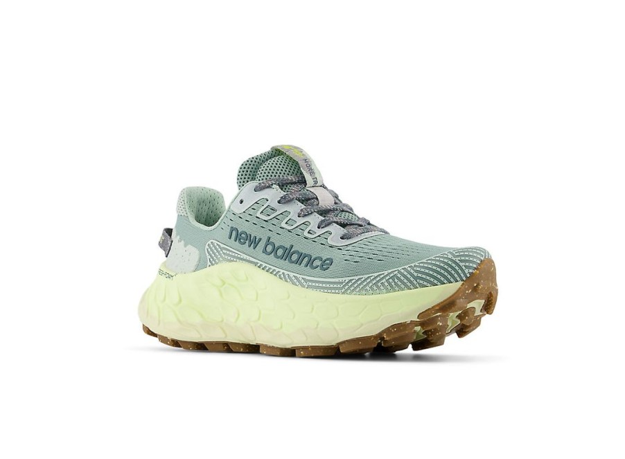 Women New Balance Running | Fresh Foam X More Trail V3 Salt Marsh With Clay Ash And Limelight