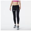 Women New Balance Leggings | Run For Life Impact Run Crop Black