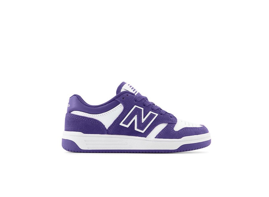 Kid New Balance Little Kids | 480 Prism Purple With White