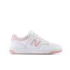 Kid New Balance Little Kids | 480 White With Orb Pink