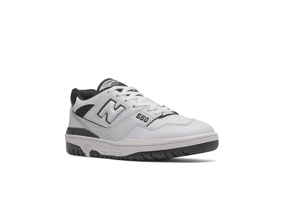 Men New Balance Lifestyle | Bb550 White With Black