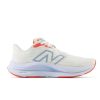 Women New Balance Walking | Fuelcell Walker Elite White With Neon Dragonfly And Light Arctic Grey