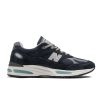 Men New Balance Lifestyle | Made In Uk 991V2 Dark Navy With Smoked Pearl And Silver