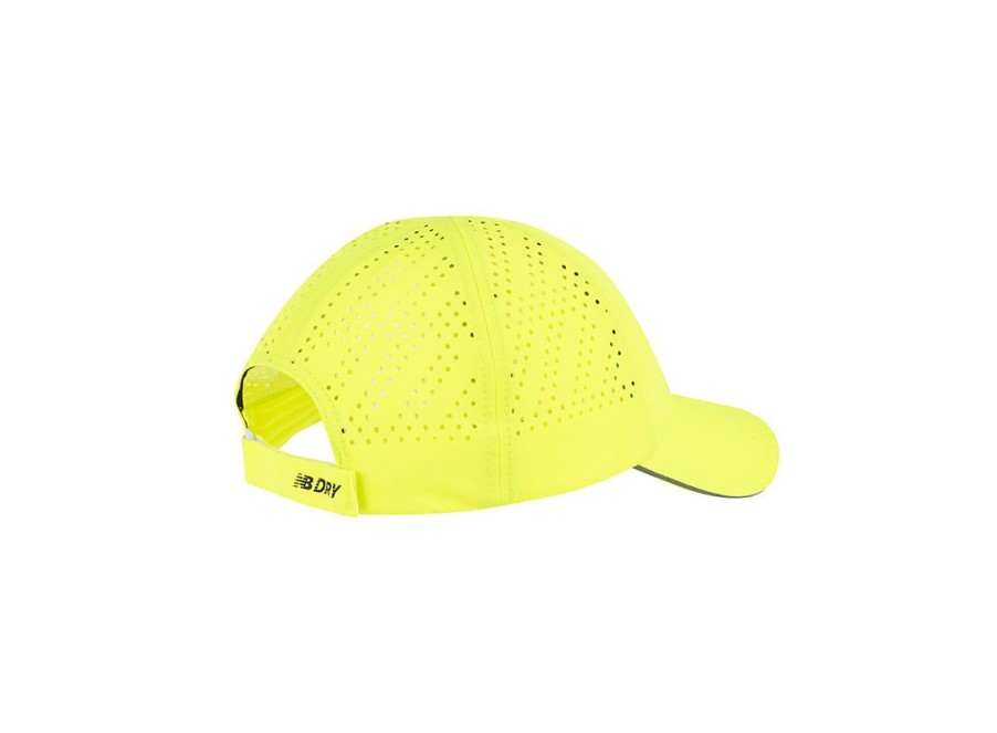 Men New Balance Hats & Gloves | 6 Panel Laser Performance Hat Hi Lite