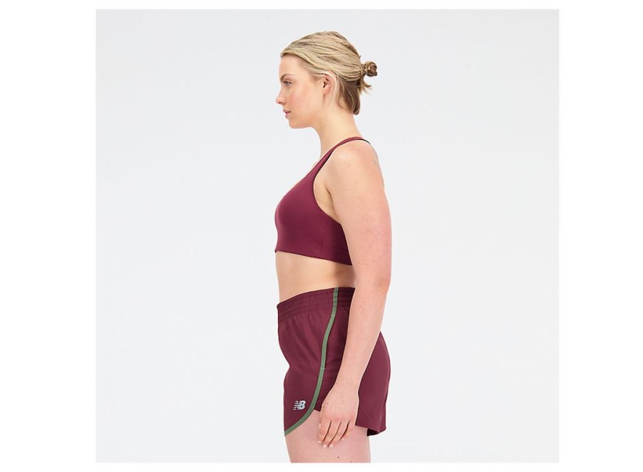 Women New Balance Sports Bras | Nb Power X Bra Nb Burgundy