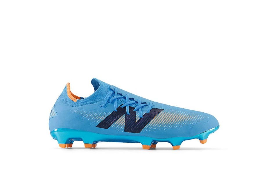 Men New Balance Soccer | Furon Pro Fg V7+ Team Sky Blue With Mango