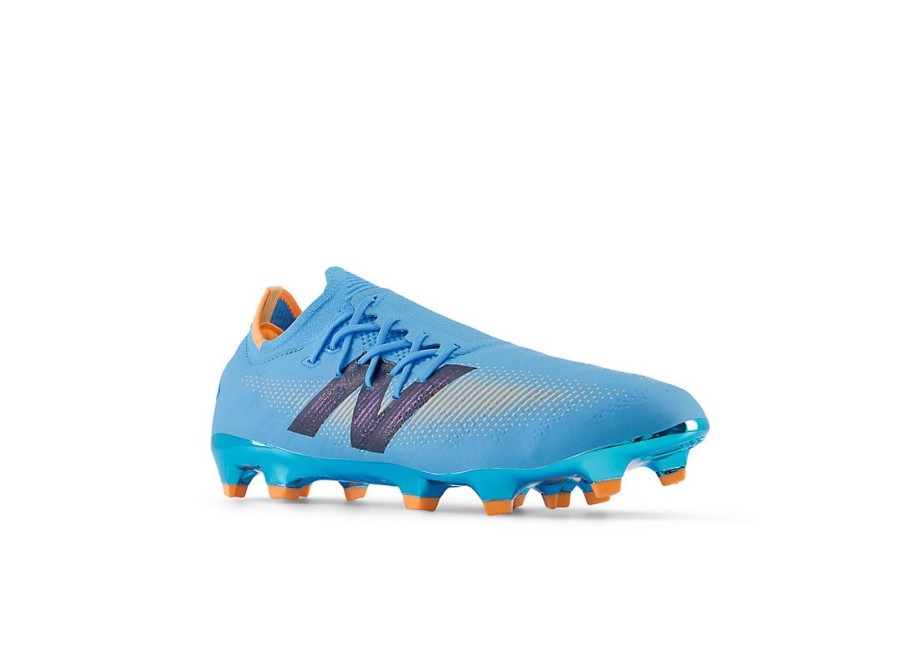 Men New Balance Soccer | Furon Pro Fg V7+ Team Sky Blue With Mango