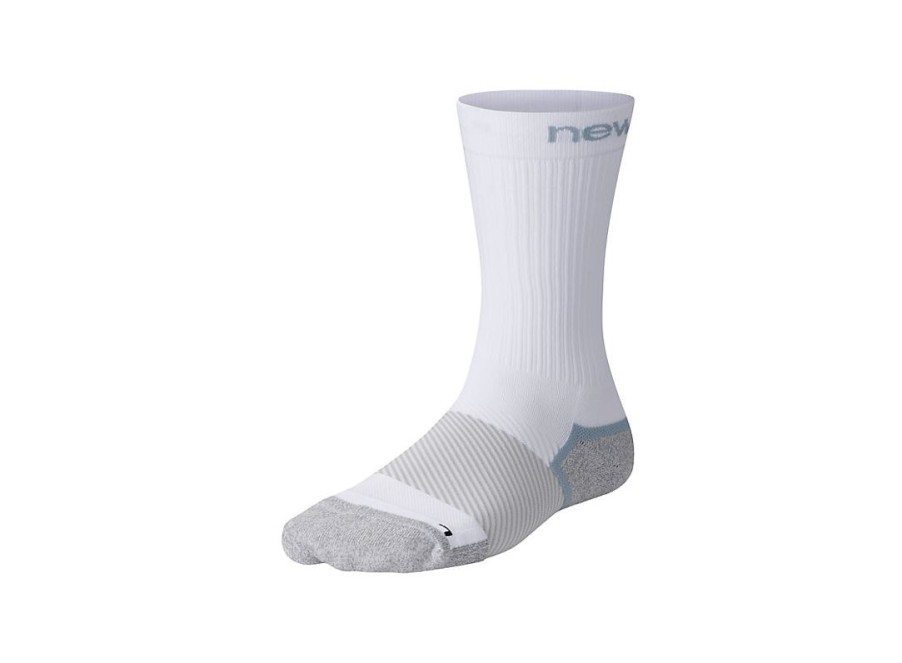 Men New Balance Socks | Compression Crew 1 Pair White