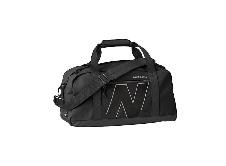 Men New Balance Bags | Legacy Duffel Black