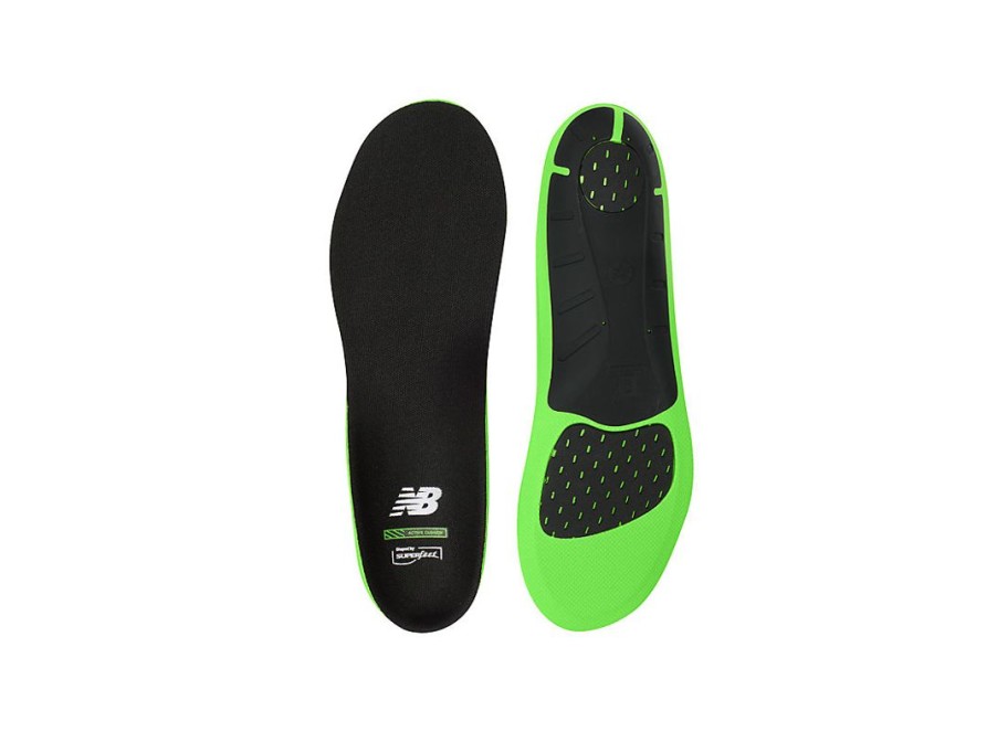 Men New Balance Insoles | Active Cushion Black With Grey