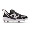 Women New Balance Softball | Fuelcell Romero Duo Comp Black With White