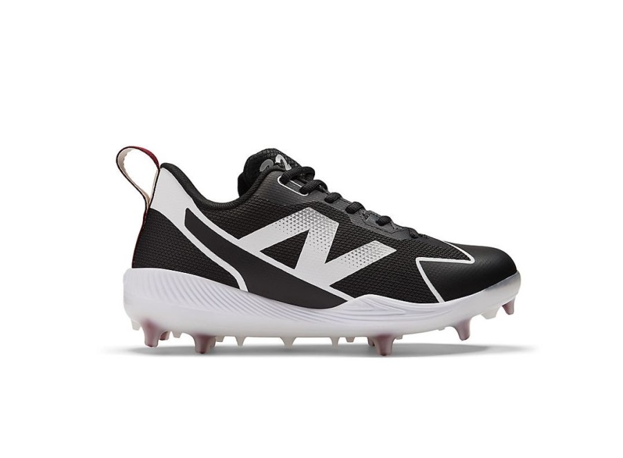 Women New Balance Softball | Fuelcell Romero Duo Comp Black With White