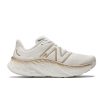 Women New Balance Running | Fresh Foam X More V4 White With Gold Metallic And Moonbeam