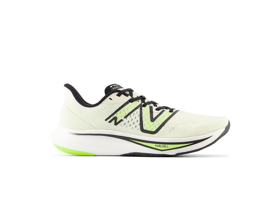 Men New Balance Running | Fuelcell Rebel V3 Pistachio Butter With Thirty Watt And Black