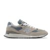 Men New Balance Lifestyle | Made In Usa 998 Core Grey With Silver