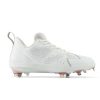 Women New Balance Softball | Fuelcell Romero Duo White With Silver Metalic