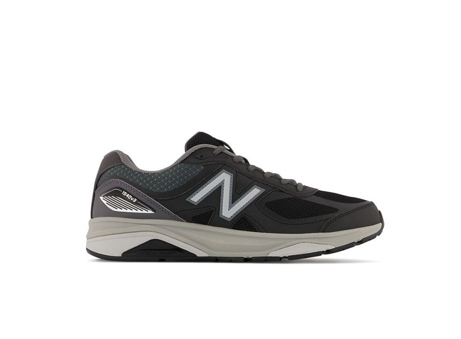 Men New Balance Running | 1540V3 Black With Castlerock