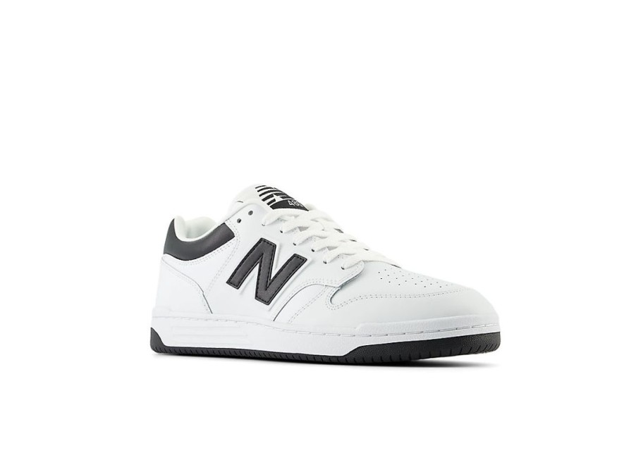 Men New Balance Lifestyle | 480 White With Black