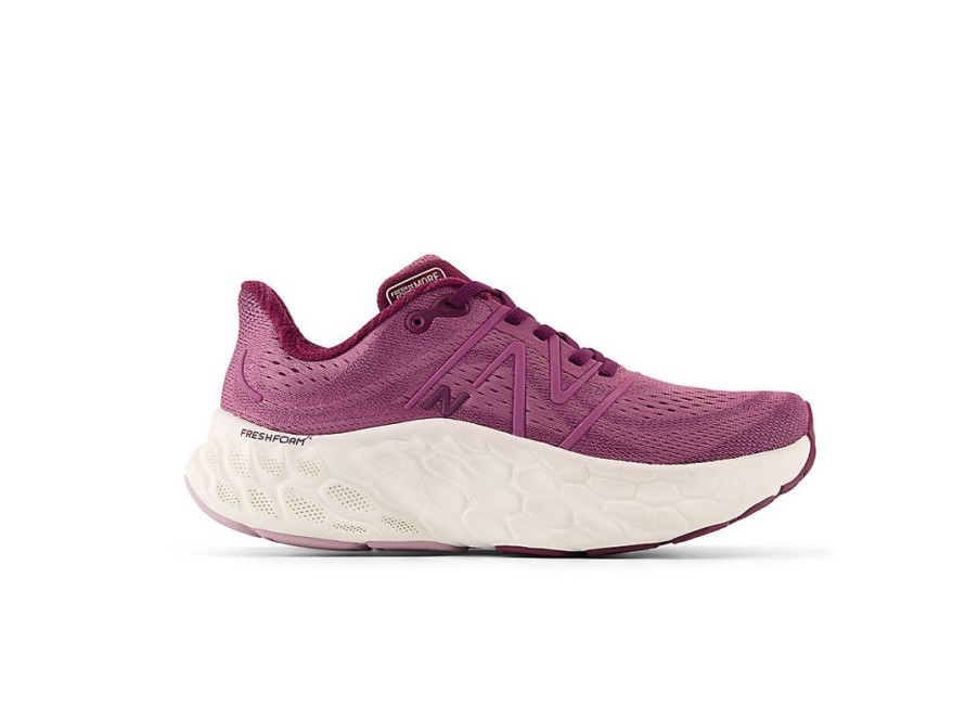 Women New Balance Running | Fresh Foam X More V4 Raisin With Dark Ember