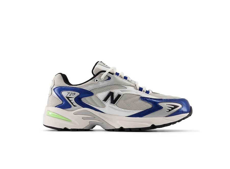 Men New Balance Lifestyle | 725V1 Atlantic Blue With Grey Matter And Metallic Silver