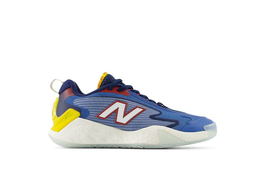 Women New Balance Tennis | Fresh Foam X Ct-Rally Nb Navy With True Red And Ginger Lemon