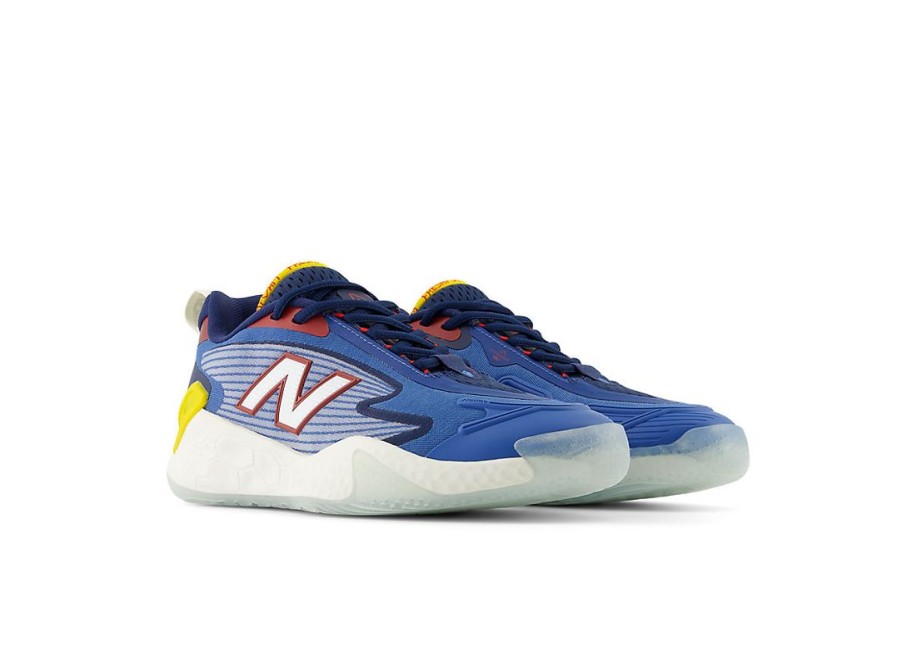 Women New Balance Tennis | Fresh Foam X Ct-Rally Nb Navy With True Red And Ginger Lemon