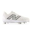 Men New Balance Baseball | Fuelcell 4040 V7 Metal Optic White With Raincloud