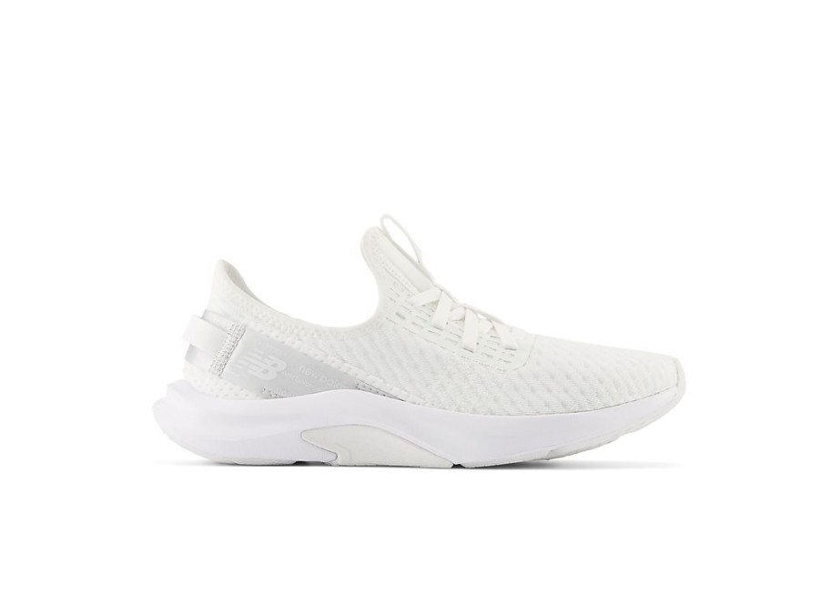 Women New Balance Lifestyle | Dynasoft Nergize Sport V2 White With Quartz Grey