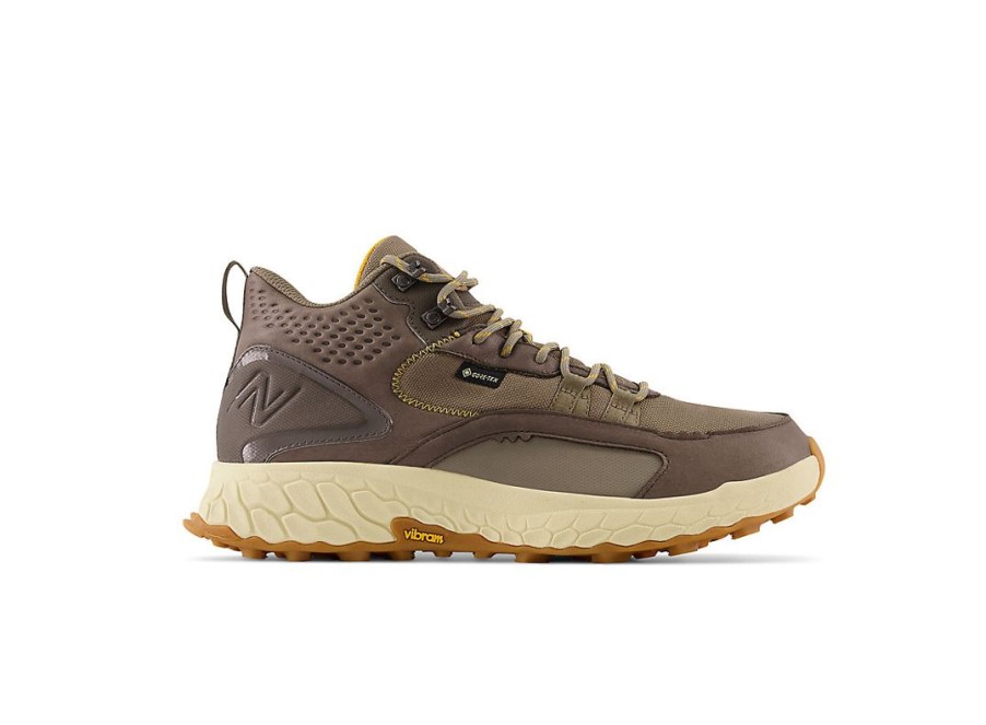 Men New Balance Running | Fresh Foam X Hierro Mid Gore-Tex® Wren With Bungee And Golden Hour